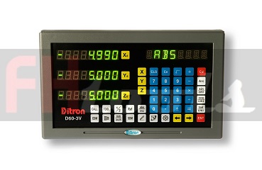 Ditron digitale uitlezing D60-3V Ditron digitale uitlezing D60-3V