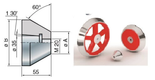 Sassatelli Opzet kegels tekening 400x200