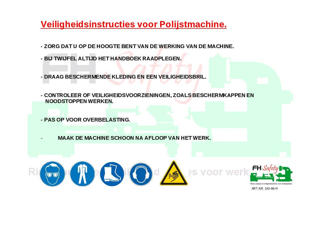 162-A4-H_Polijstmachine_
